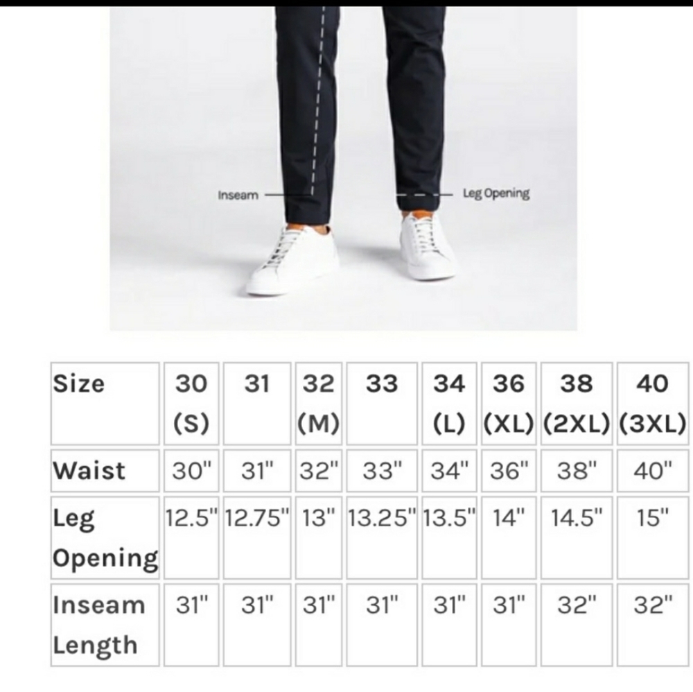 Bylt everyday 2.0 black pants